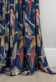 Aviary, Marine - Made to Measure Curtains